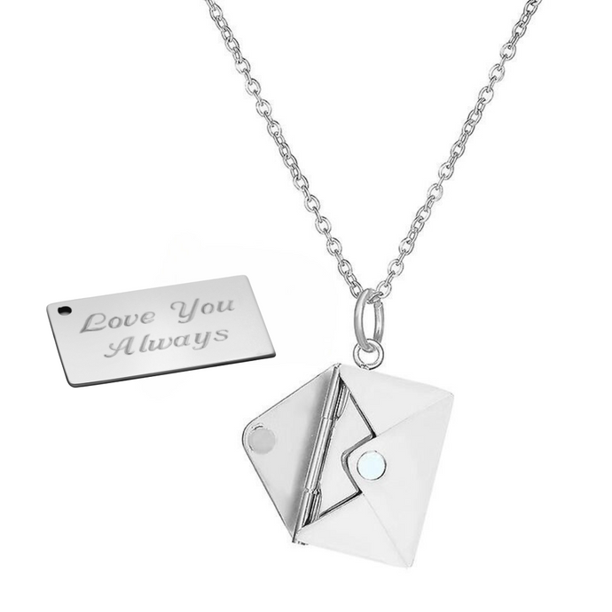 Favori Love Letter Necklace - Engraved Inside