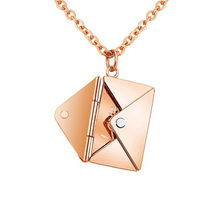 Load image into Gallery viewer, Favori Love Letter Necklace - Engraved Inside