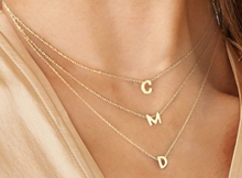 Load image into Gallery viewer, Favori Sterling Silver Initial Necklace