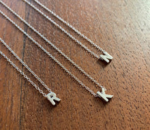 Load image into Gallery viewer, Favori Sterling Silver Initial Necklace